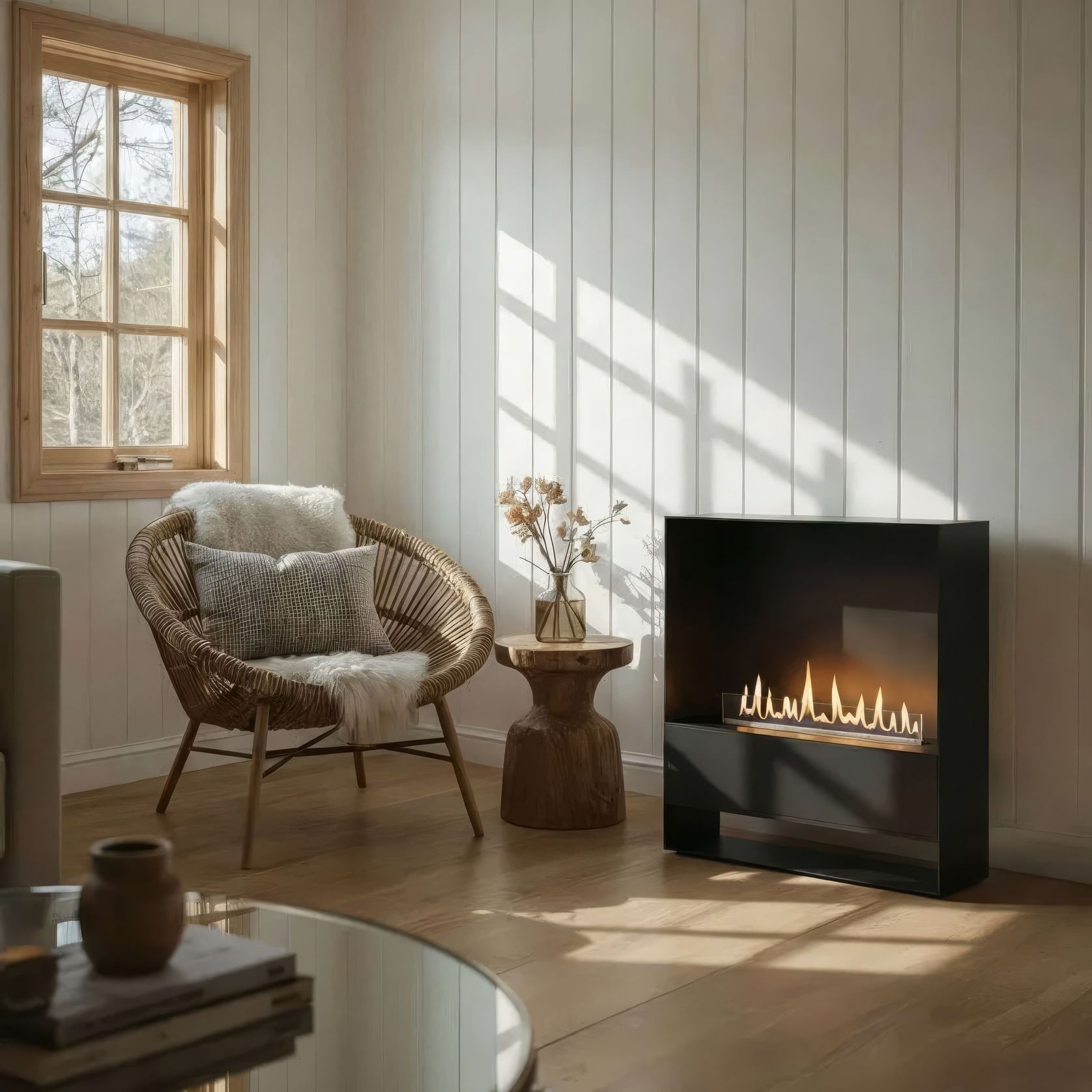 Decoflame Milan - Modular BEV Net Zero Fireplace 20.5hr gallery detail image