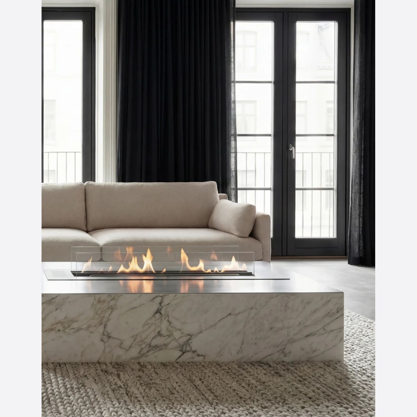 Decoflame BEV Denver F6 Fireplace gallery detail image