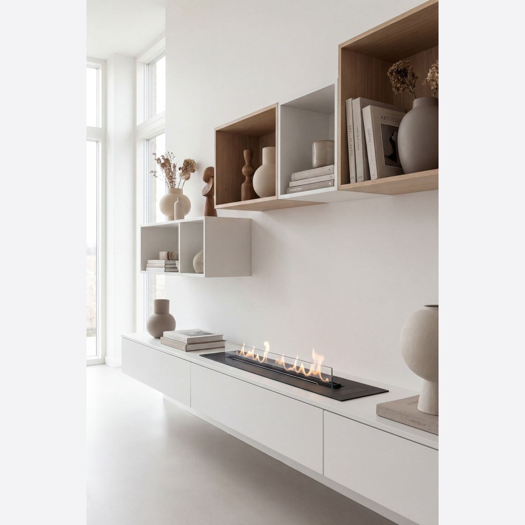 Decoflame BEV Net Zero F2 Fireplace Insert 20.5hr Burn gallery detail image