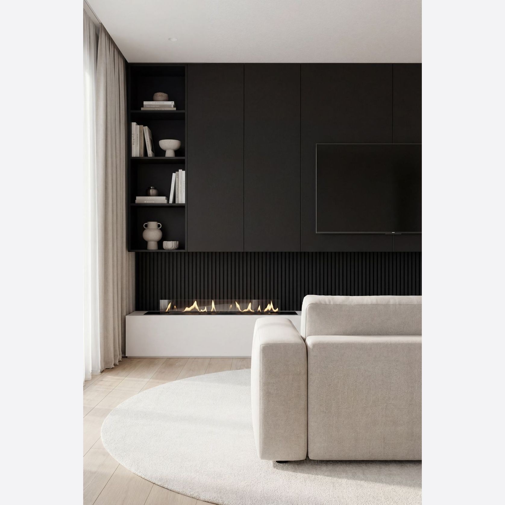 Decoflame BEV Net Zero F3 Fireplace Insert 20.5hr Burn gallery detail image