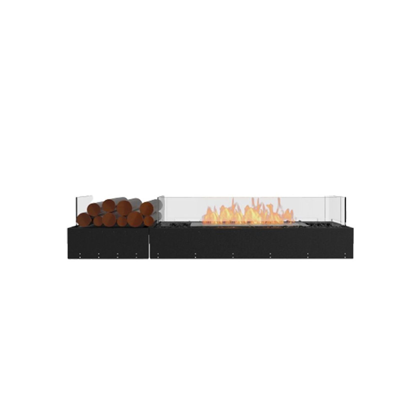 EcoSmart Flex Bench Biofuel Fireplace gallery detail image