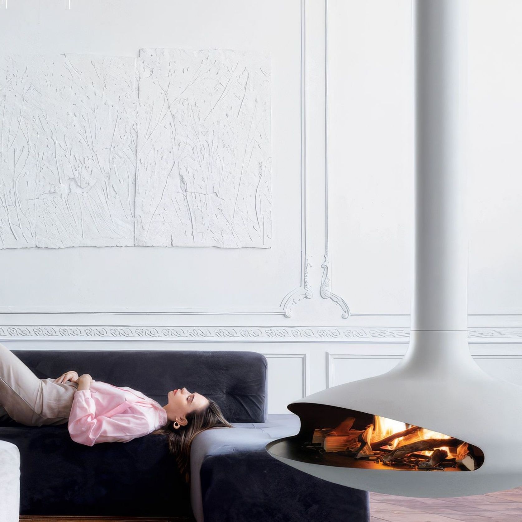 Gyrofocus Bioethanol Suspended Fireplace gallery detail image