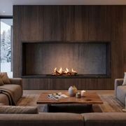 Decoflame BEV LogicWood Log Fireplace 20.5 Hr Burn Time gallery detail image
