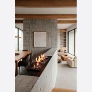 Decoflame BEV LogicWood Log Fireplace 20.5 Hr Burn Time gallery detail image