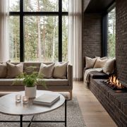 Decoflame BEV LogicWood Log Fireplace 20.5 Hr Burn Time gallery detail image