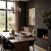 Decoflame BEV LogicWood Log Fireplace 20.5 Hr Burn Time gallery detail image