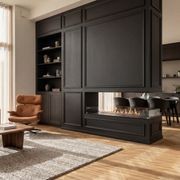 Decoflame Montreal Room Divider BEV Net Zero Fireplace gallery detail image