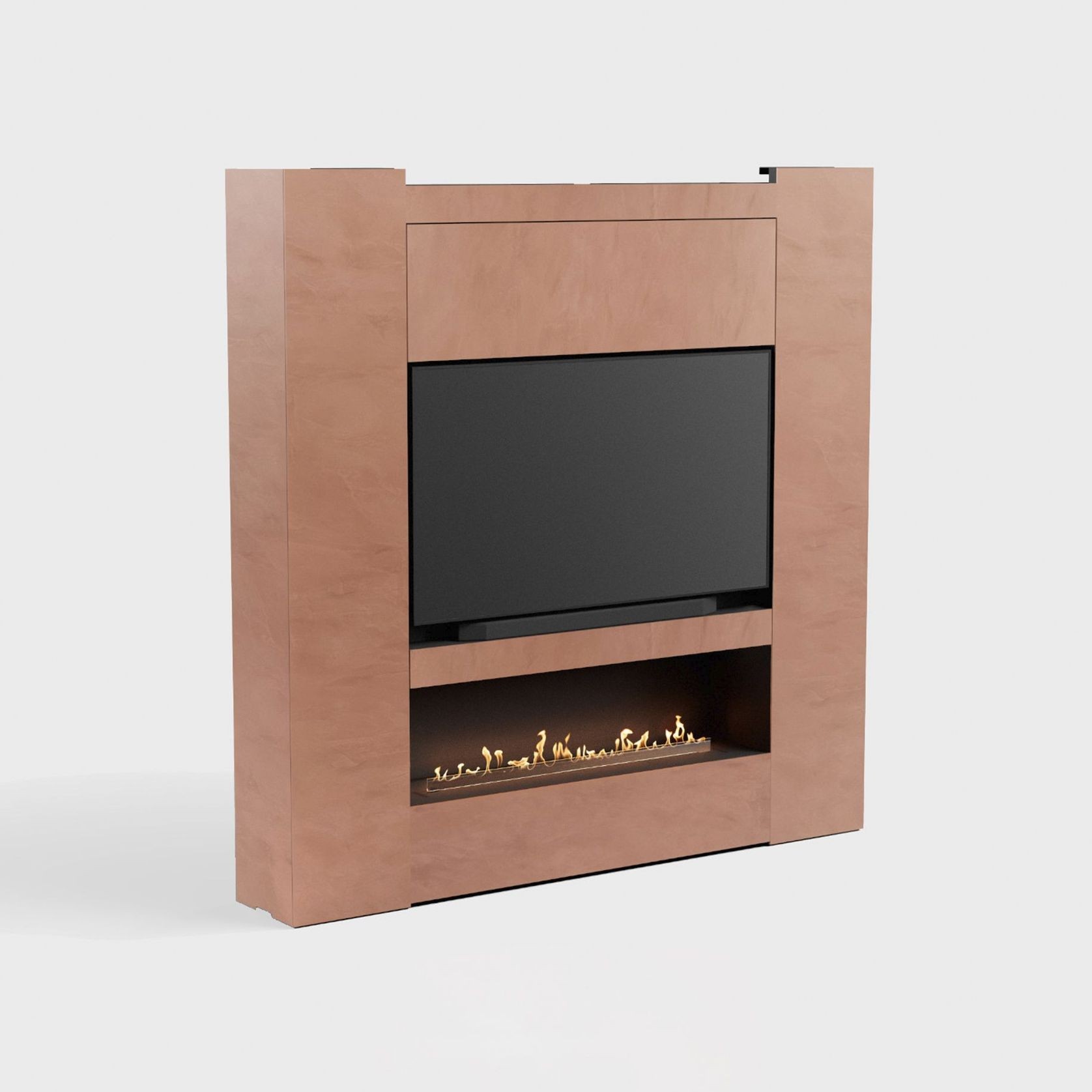 Nex Media Wall Ethanol Fireplace gallery detail image