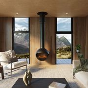 Naked Flame Sphere Suspended Fireplace gallery detail image