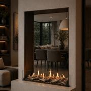 Phoenix Horizon Double Sided Fireplace gallery detail image