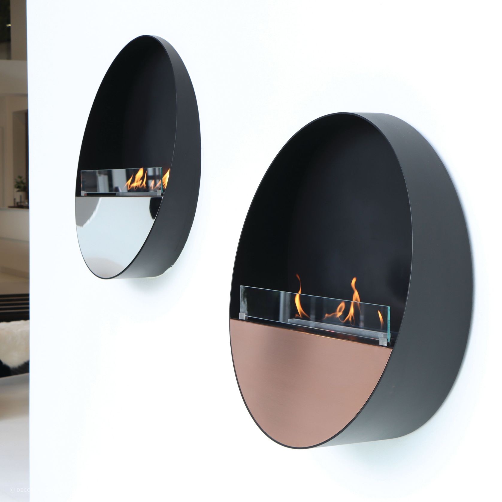 Decoflame Tokyo Wall Mounted Net Zero Fireplace gallery detail image