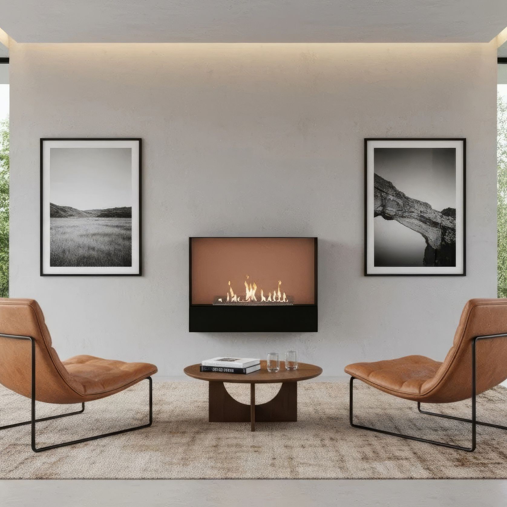 Decoflame Milan - Modular BEV Net Zero Fireplace 20.5hr gallery detail image