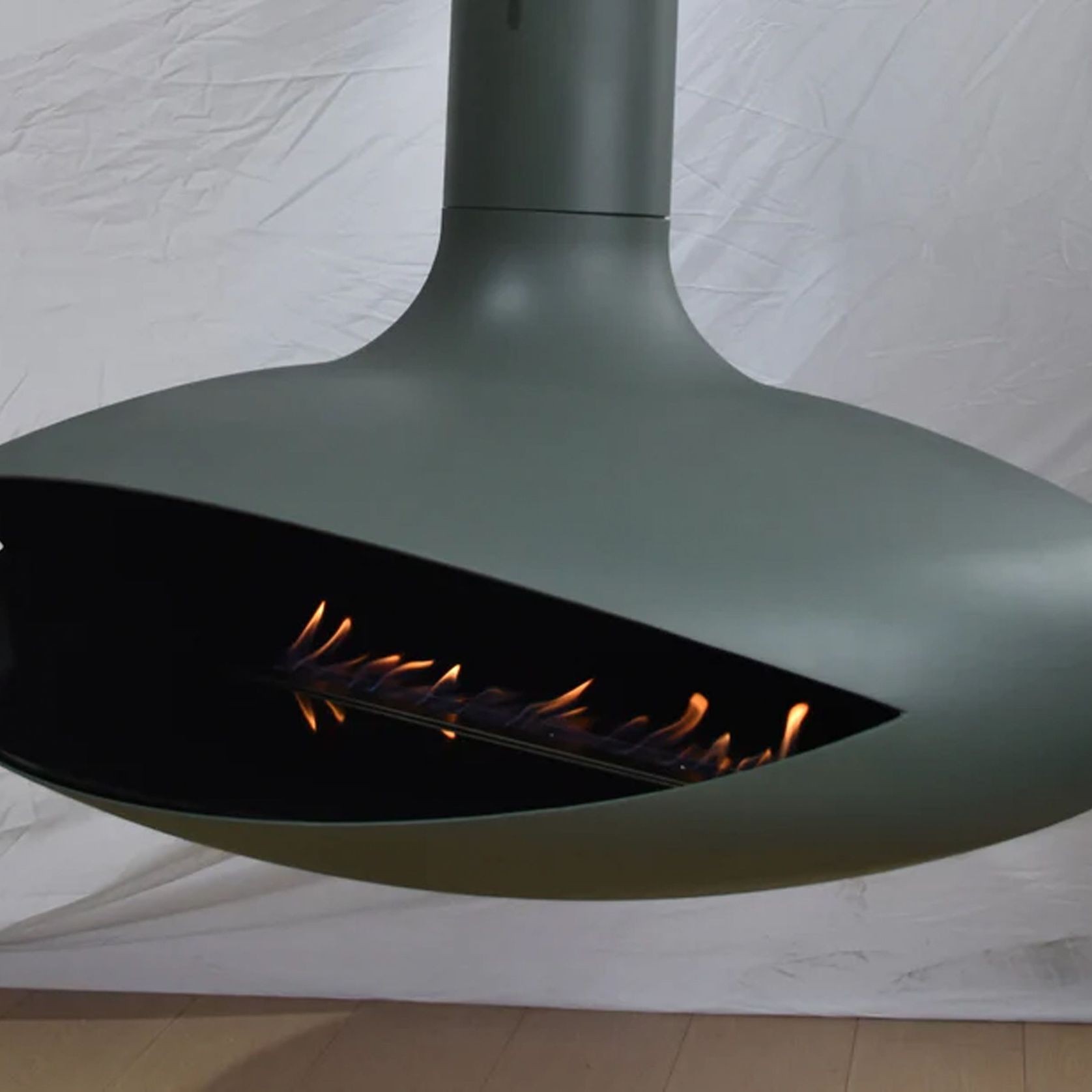 Zen Elegante 1200 Bio-Ethanol Suspended Fireplace gallery detail image