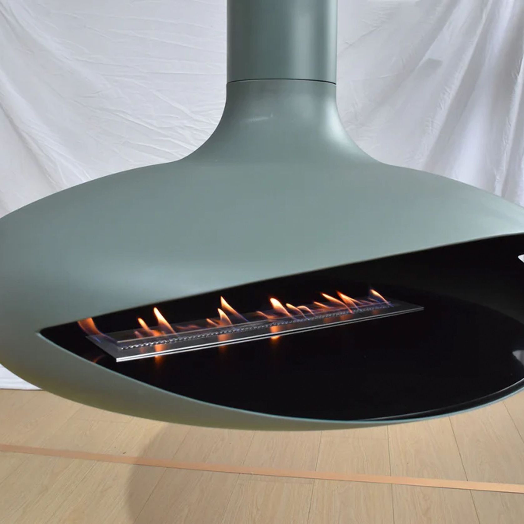 Zen Elegante 1200 Bio-Ethanol Suspended Fireplace gallery detail image