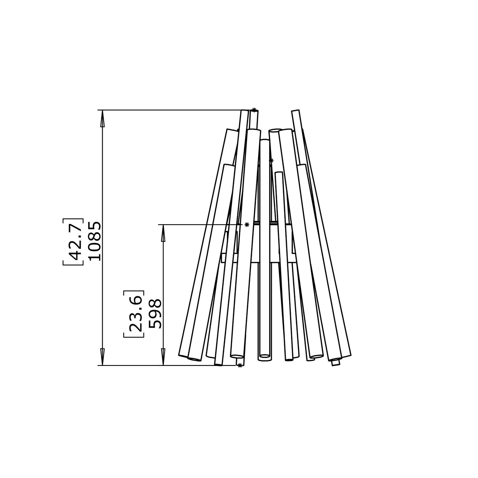 EcoSmart™ Stix 8 Portable Fire Pit gallery detail image