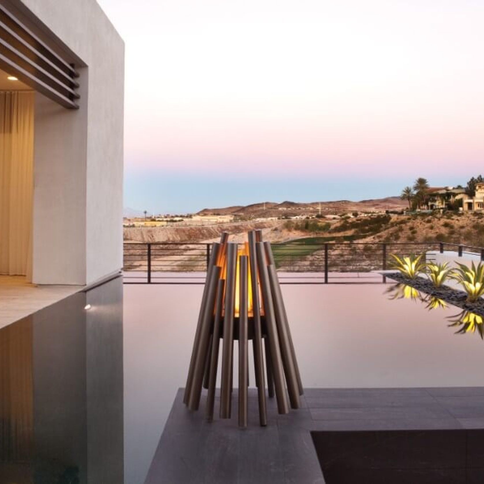 Stix Biofuel Freestanding Fireplace by EcoSmart+ gallery detail image
