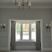 Linen Curtains and Automated Rods gallery detail image
