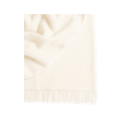 Weave Home Nevis Throw Blanket - Snow | NZ Lambswool gallery detail image
