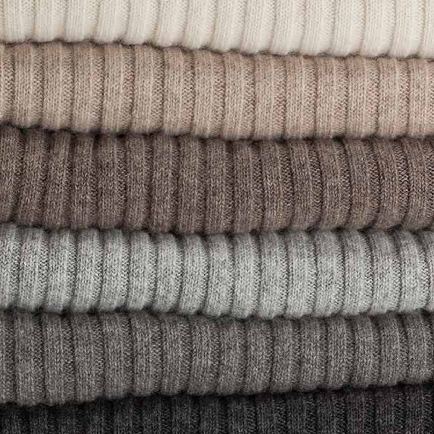 Wide Rib Angora & Merino Wool Throws gallery detail image