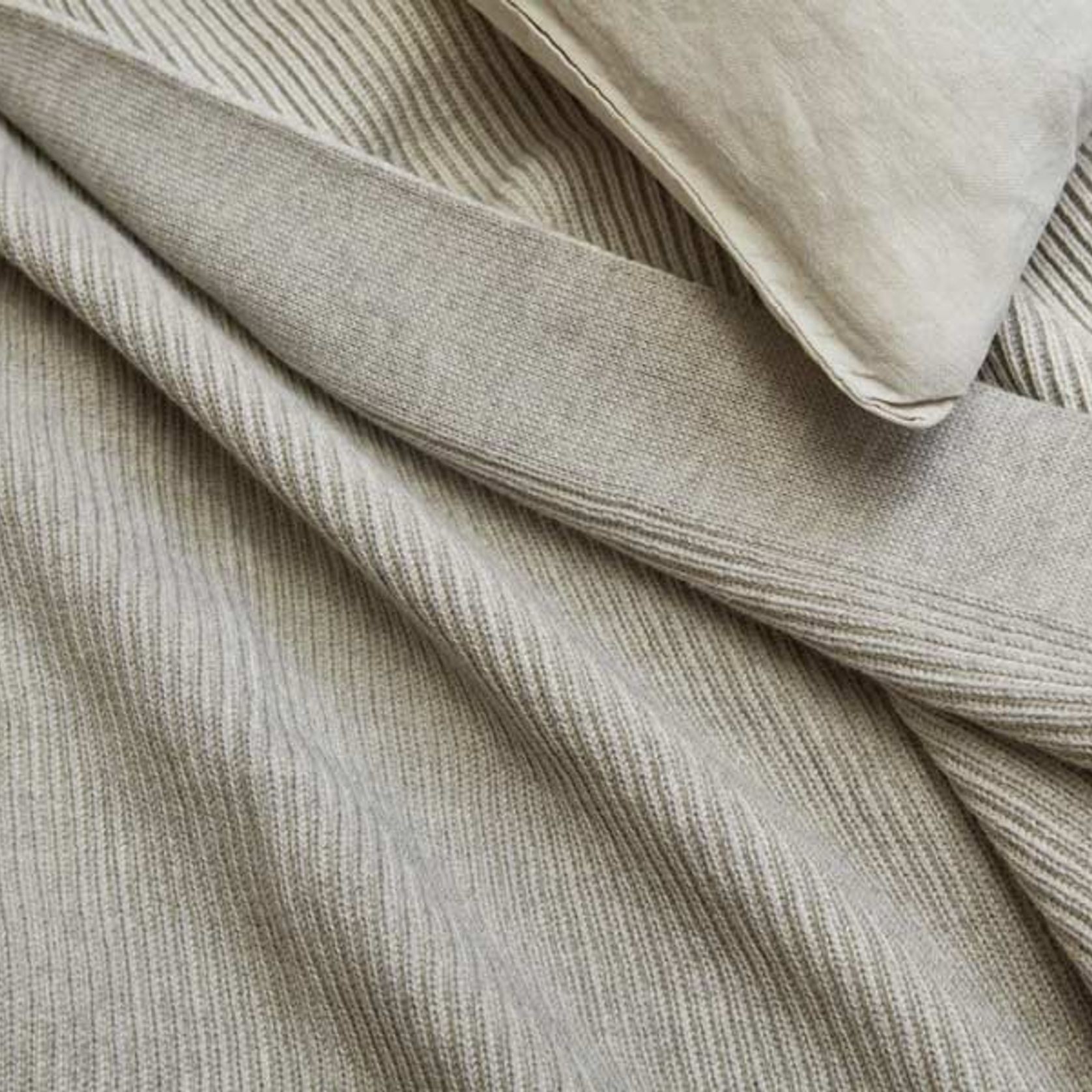 Reversible Rib Cotton Throws gallery detail image