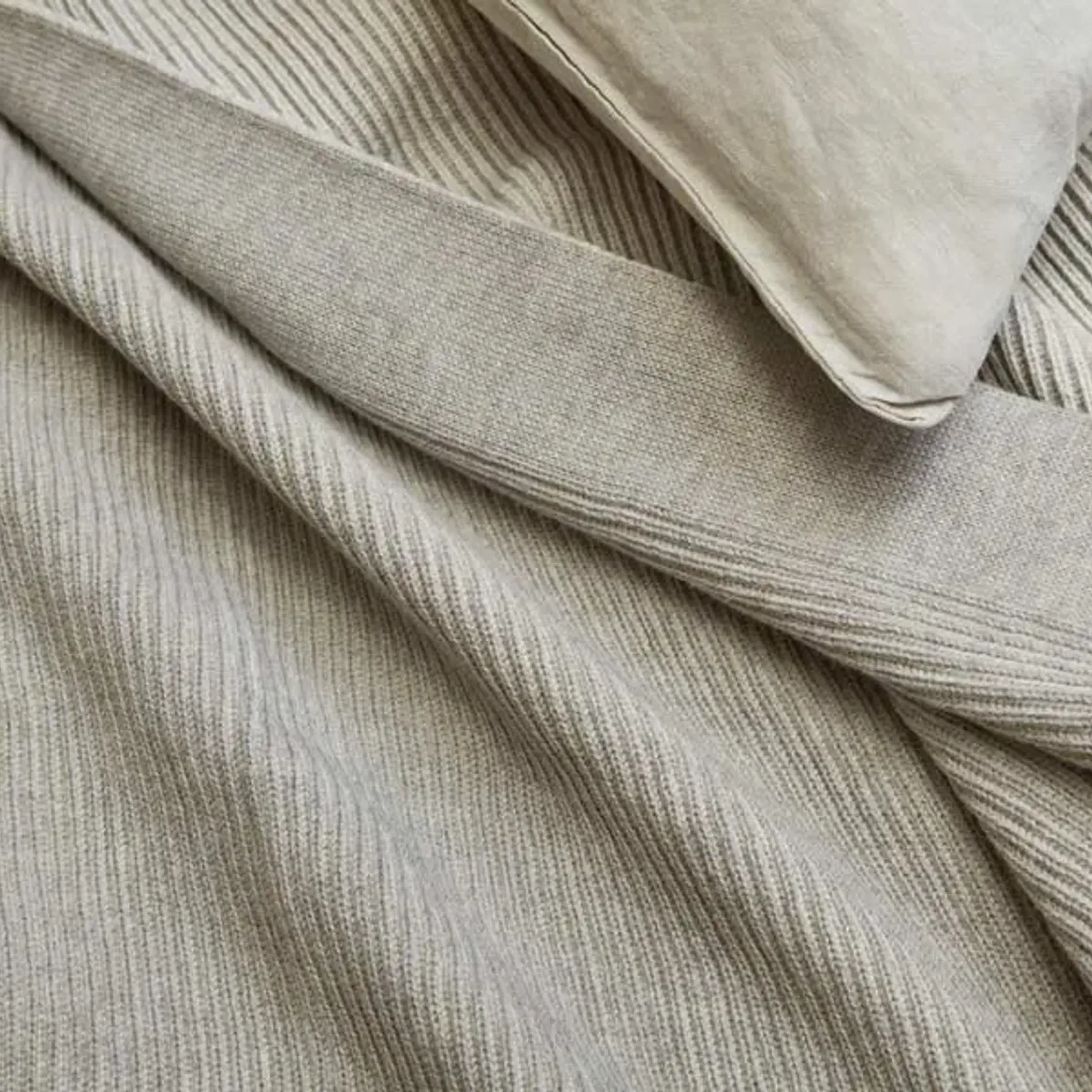 Reversible Rib Cotton Throws gallery detail image