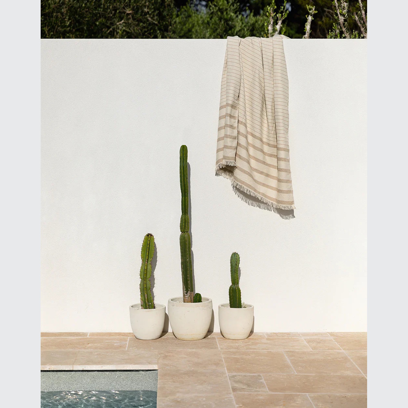 Baya Banksia Throw - Almond | Summer Outdoor Style gallery detail image