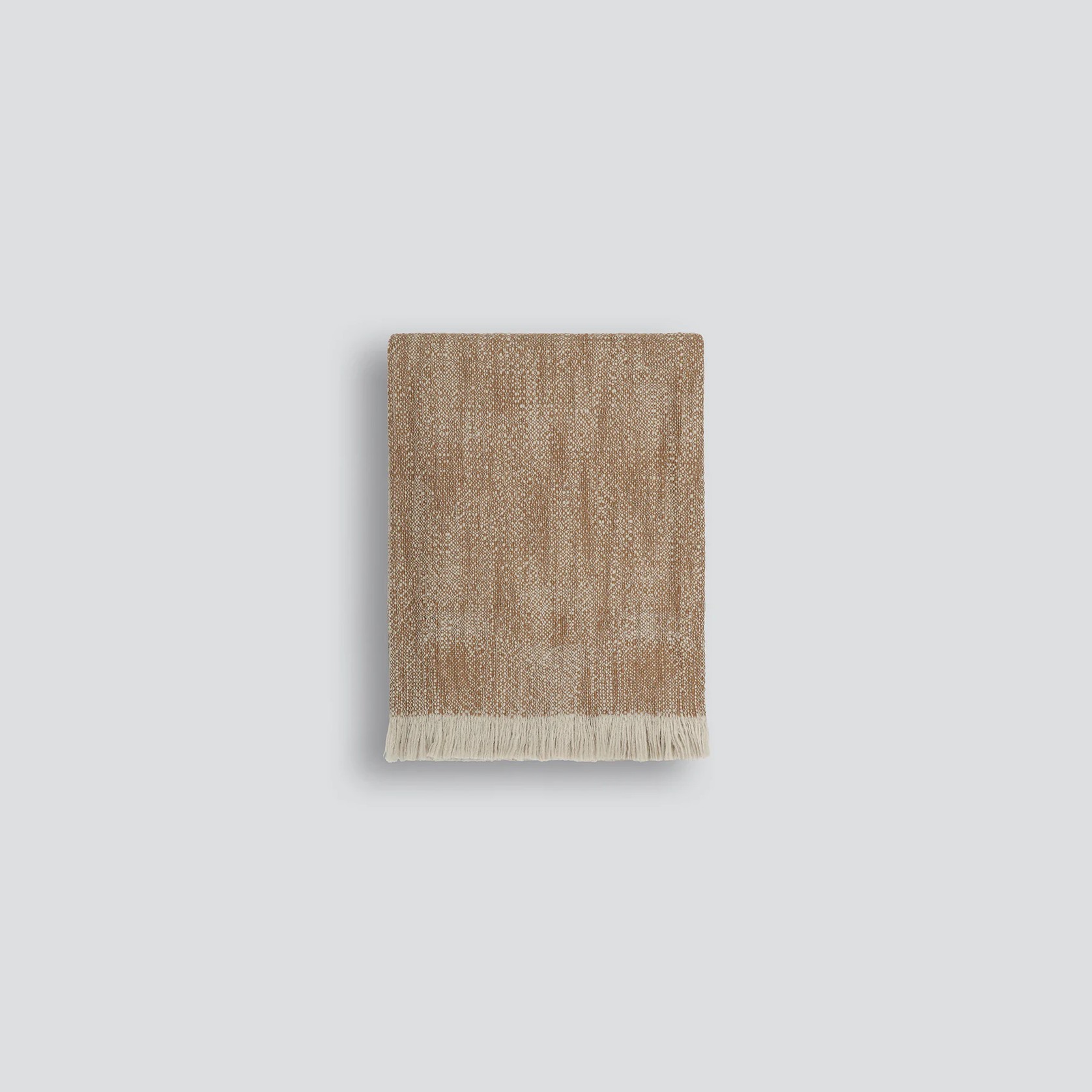 Baya Perendale Throw - Cinnamon | 100% Wool gallery detail image