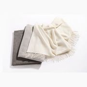 Fischbacher 1819 Alpaca Throw - Puro Cream gallery detail image