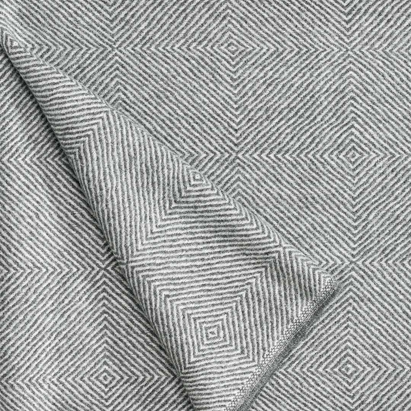 Fischbacher 1819 Alpaca Throw - Noble Grey gallery detail image