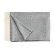 Fischbacher 1819 Alpaca Throw - Noble Grey gallery detail image