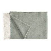 Fischbacher 1819 Alpaca Throw - Noble Green gallery detail image