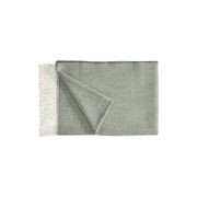 Fischbacher 1819 Alpaca Throw - Noble Green gallery detail image