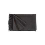 Fischbacher 1819 Alpaca Throw - Puro Charcoal gallery detail image