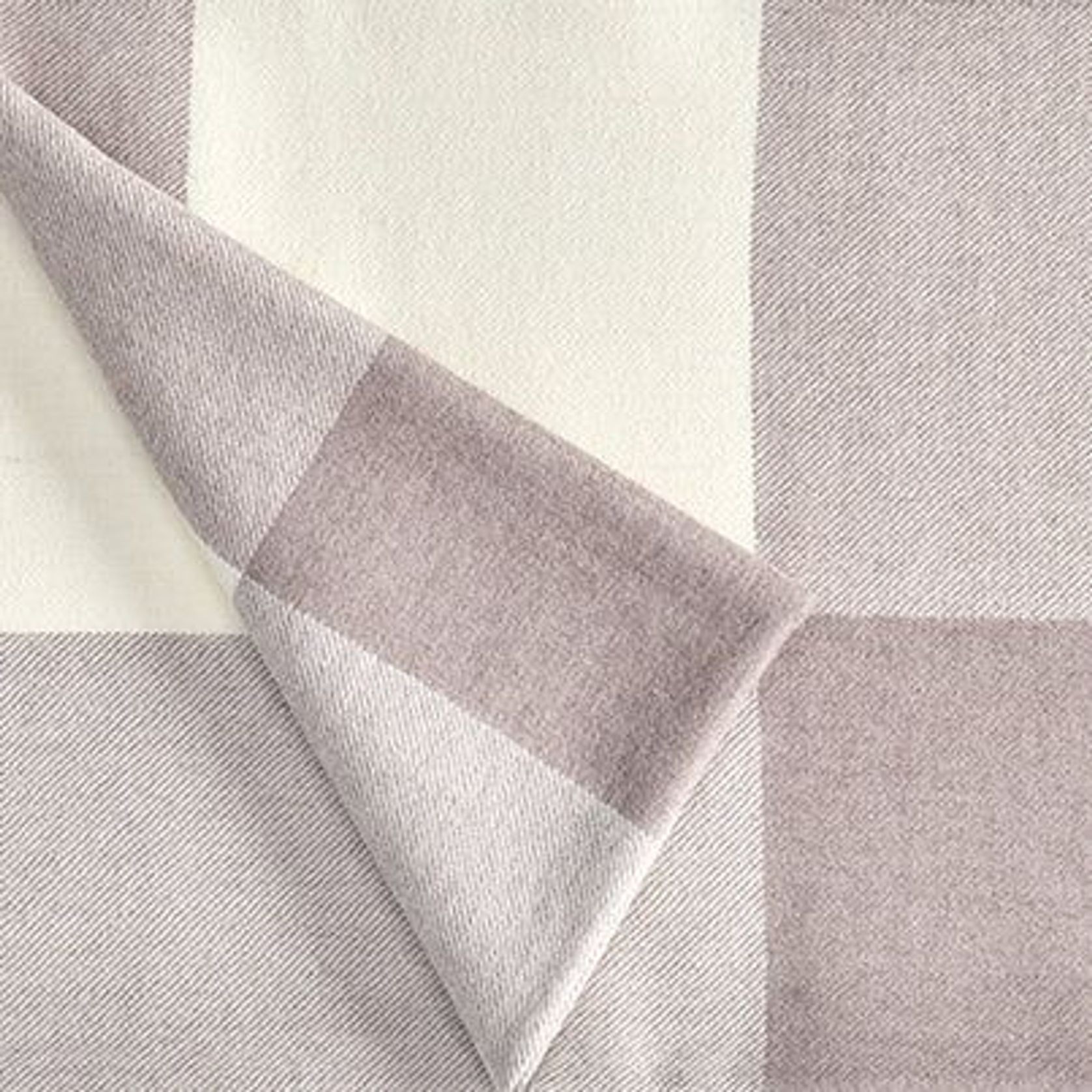 Fischbacher 1819 Alpaca Throw - Carre White and Rose gallery detail image
