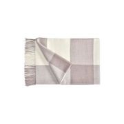 Fischbacher 1819 Alpaca Throw - Carre White and Rose gallery detail image