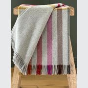NZ Merino Throw Blanket - Henley Grey | 100% Pure Wool gallery detail image