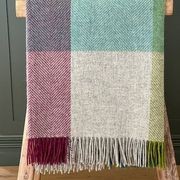NZ Wool Throw - Harland Heather | 100% Pure Wool gallery detail image