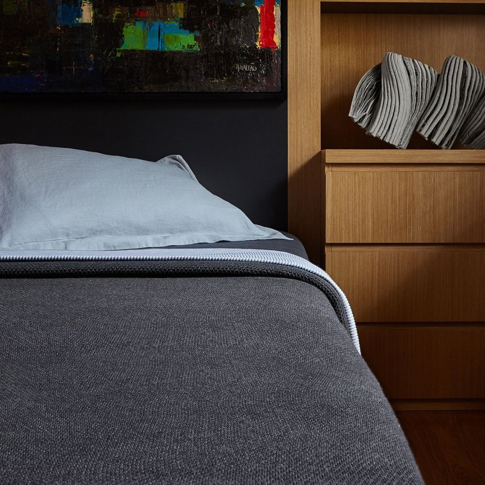 Moss Stitch Cotton Blankets gallery detail image