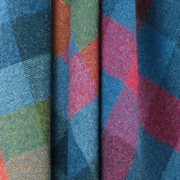 NZ Wool Throw - Harlequin Tutti Frutti | 100% Pure NZ Wool gallery detail image