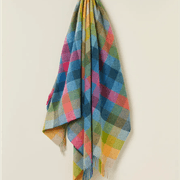 NZ Wool Throw - Harlequin Tutti Frutti | 100% Pure NZ Wool gallery detail image
