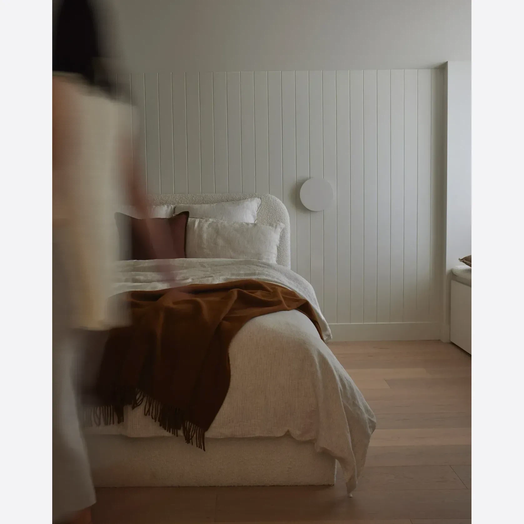Weave Home Nevis Throw Blanket - Spice | NZ Lambswool gallery detail image