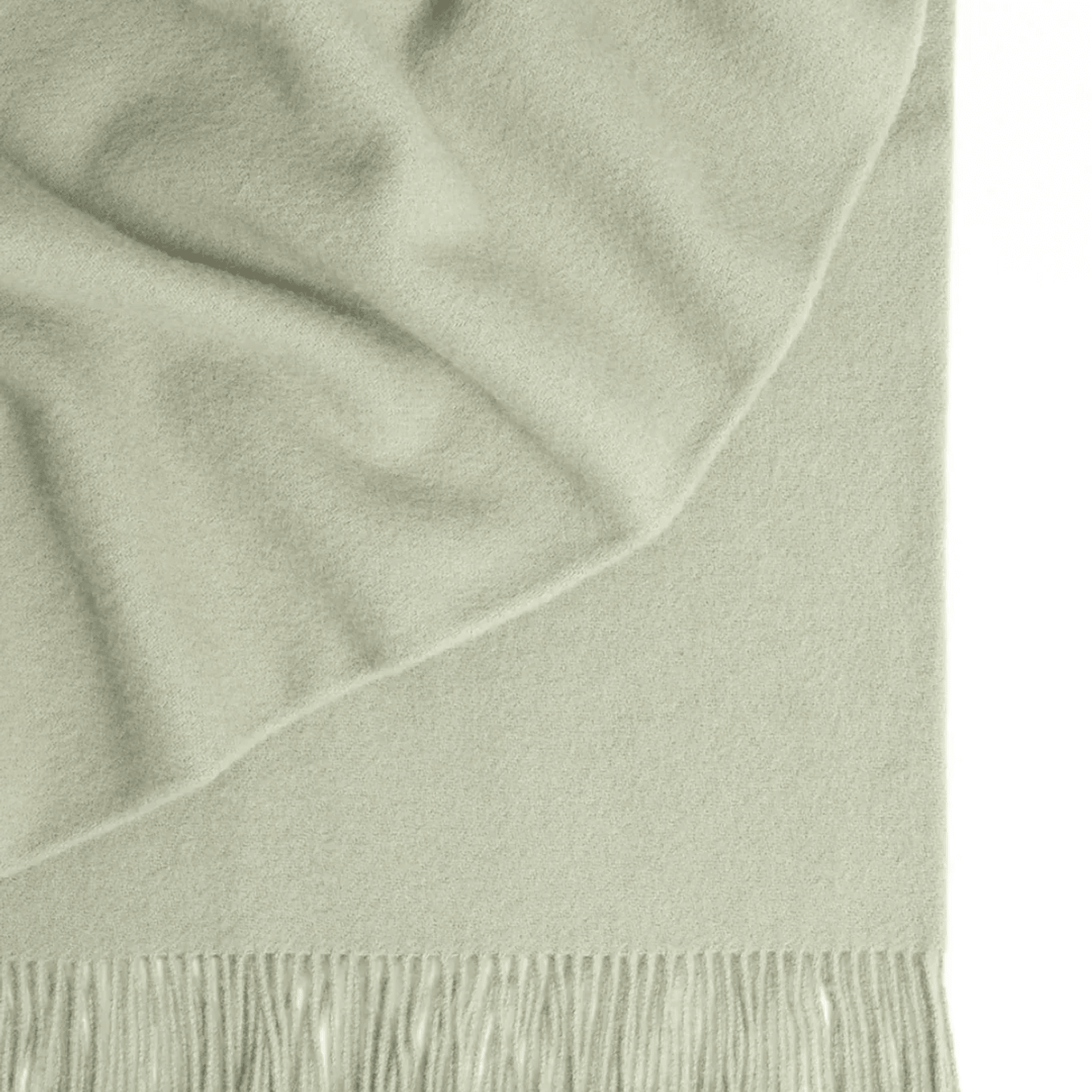 Weave Home Nevis Throw Blanket - Thyme | NZ Lambswool gallery detail image