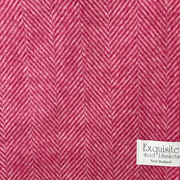 NZ Wool Throw - Herringbone, Candy | 100% Merino Wool gallery detail image