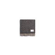 Ruanui Station Lambswool Throw -  Collier's Coal Chevron gallery detail image