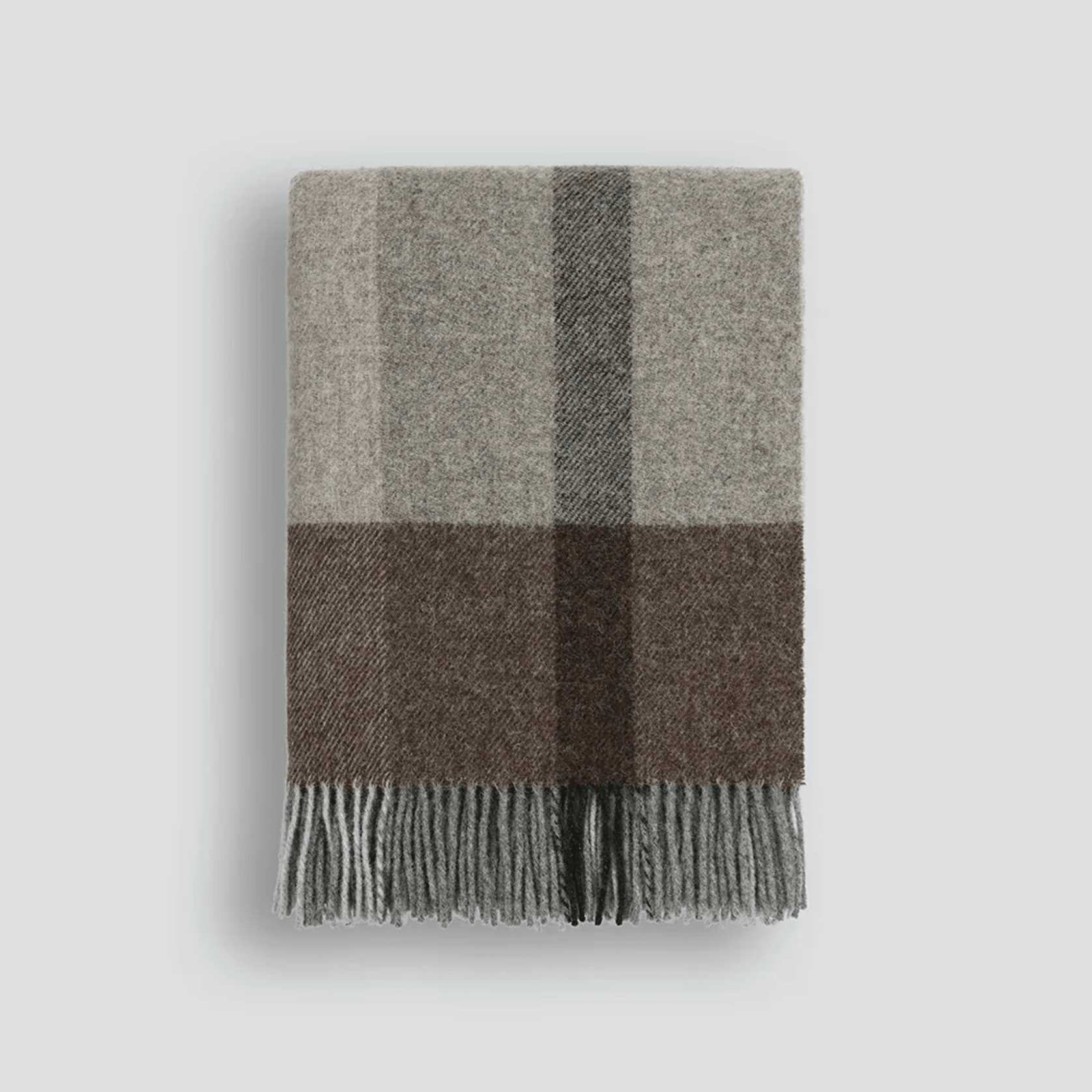 Baya Brunswick Throw - Bracken | Pure NZ Wool gallery detail image