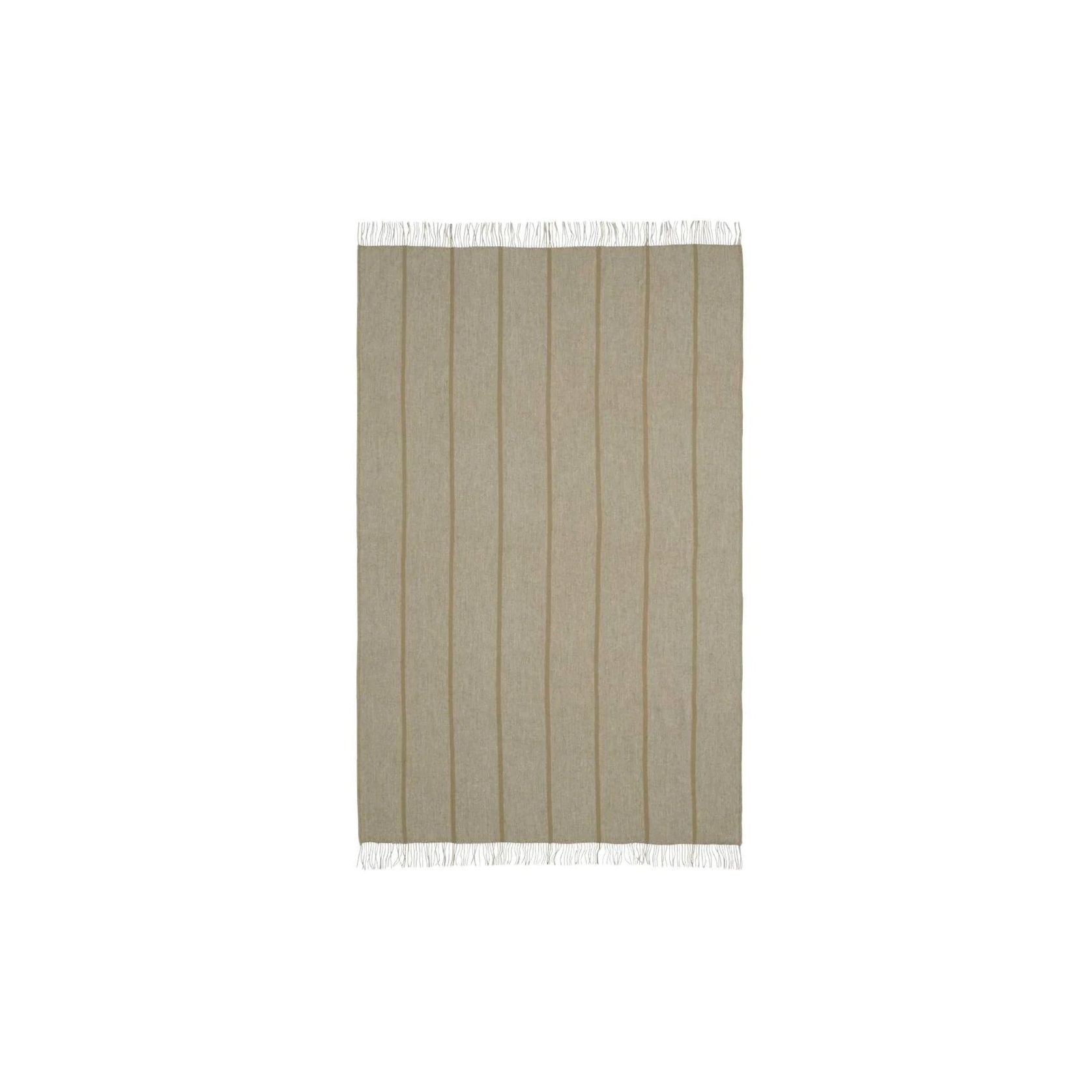 Weave Home Mosgiel Wool Throw Blanket - Moss | Large Size gallery detail image