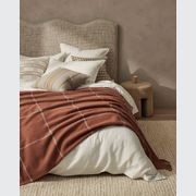 Weave Home Ranfurly Throw - Earth | 100% Wool | Large Size gallery detail image