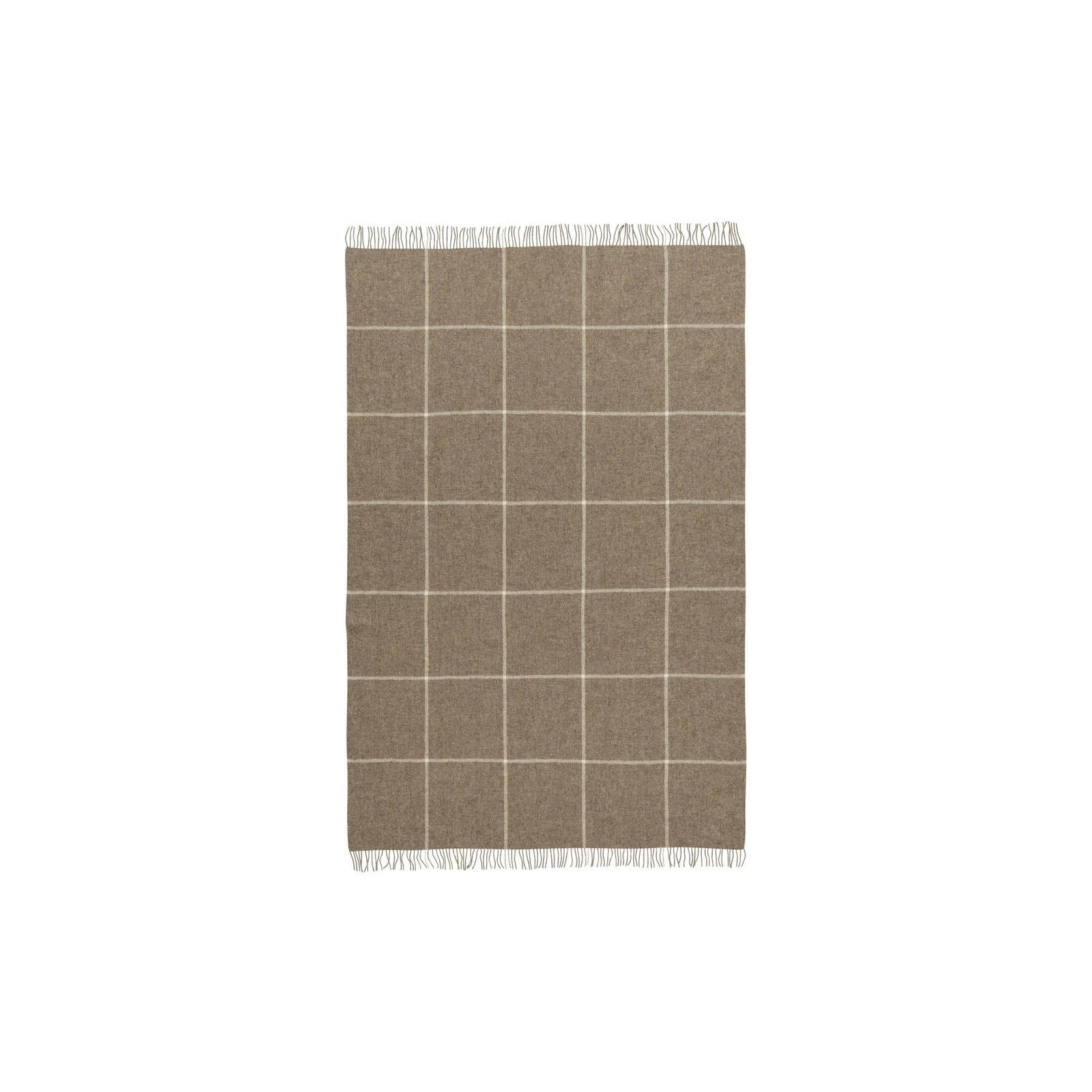 Weave Home Ranfurly Throw - Oak | 100% Wool | Large Size gallery detail image