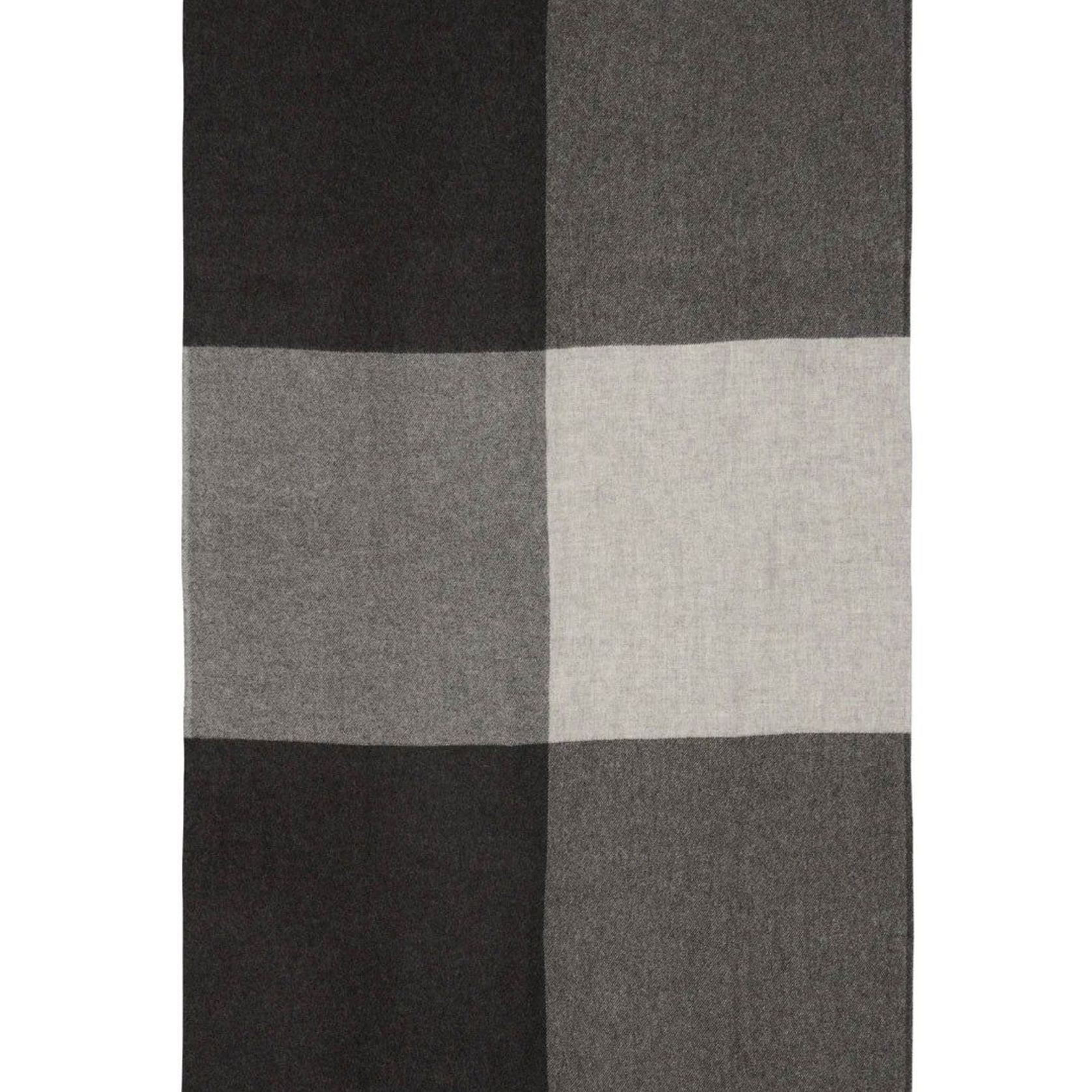 Weave Home Riverton Throw - Charcoal | 100% Wool | Large Size gallery detail image
