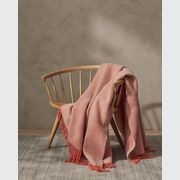 Weave Home Lerwick Throw Blanket - Tangelo | 100 % Wool gallery detail image